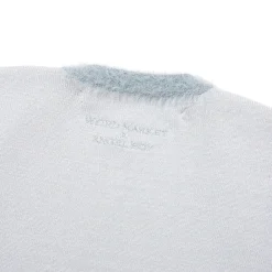 Weird Market X Angel Boy Square-Neck Knit Crop Top