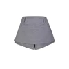 AGAM Double Pockets Mini Skirt Shorts Grey