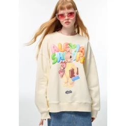 Alexia Sandra Balloon Logo Rabbit Sweater Yellow