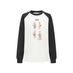 Alexia Sandra Four Rabbits Raglan Sweater Black