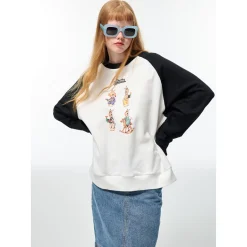 Alexia Sandra Four Rabbits Raglan Sweater Black
