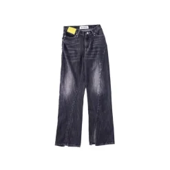 Ann Andelman Lizard Patch Jeans Black