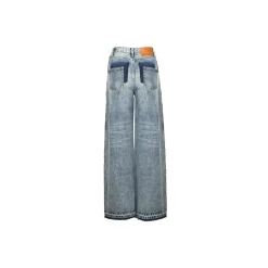 Ann Andelman Two Toned Vintage Oversized Jeans