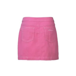 Ann Andelman Zipped Mini Skirt Pink