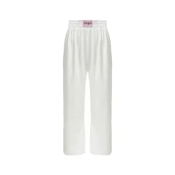 AsGony Super-Soft Casual Sweat Pants White
