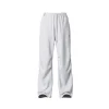 CATSSTAC Clean Fit Wide Leg Pleated Sweat Pants Grey