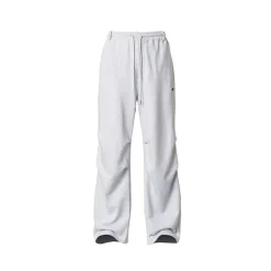 CATSSTAC Clean Fit Wide Leg Pleated Sweat Pants Grey