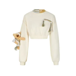 13De Marzo Bear Deconstruct Sweater