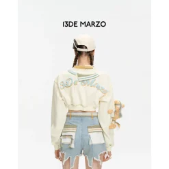 13De Marzo Bear Deconstruct Sweater
