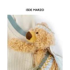 13De Marzo Bear Deconstruct Knit Shorts