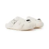 13De Marzo Bear Fleece Slip On Birkenstock White