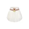 13De Marzo Bear Tennis Sports Pleated Skirt Beige
