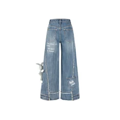13De Marzo Bugs Bunny Daffy Duck Jeans Blue