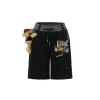 13De Marzo Clipping Logo Bear Shorts Black