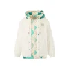13De Marzo Diamond Check Patch Coat White