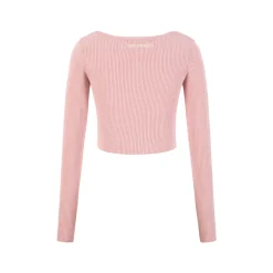 13De Marzo Doozoo Bear Buckle Cardigan Pink
