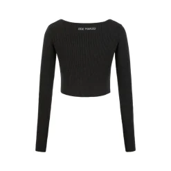 13De Marzo Doozoo Bear Buckle Cardigan Black