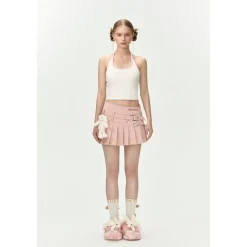 13De Marzo Doozoo Belt Skirt Pink