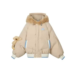 13De Marzo Doozoo Cosplay Bear Down Jacket Khaki