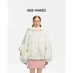 13De Marzo Doozoo Cosplay Rabbit Down Jacket White