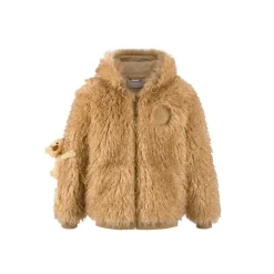 13De Marzo Doozoo Detachable Huge Ear Coat Brown