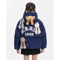 13De Marzo Doozoo Everywhere Down Jacket Navy Blue