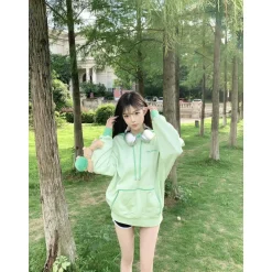 13De Marzo Doozoo Fruit Hoodie Green