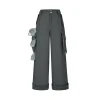 13De Marzo Doozoo Giant Bear Cargo Pants Dark Grey