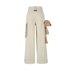 13De Marzo Doozoo Giant Bear Cargo Pants Khaki