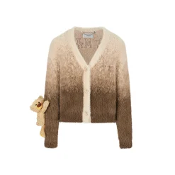 13De Marzo Doozoo Gradient Cardigan Khaki