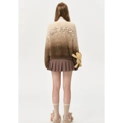 13De Marzo Doozoo Gradient Cardigan Khaki