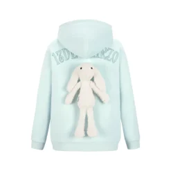 13De Marzo Doozoo Logo Zip Up Hoodie Blue