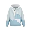13De Marzo Doozoo Melt Ice Cream Hoodie Blue