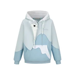 13De Marzo Doozoo Melt Ice Cream Hoodie Blue