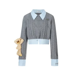 13De Marzo Doozoo Nostalgia Shirt Sweater Grey