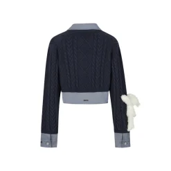 13De Marzo Doozoo Nostalgia Shirt Sweater Navy