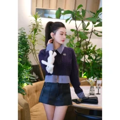 13De Marzo Doozoo Nostalgia Shirt Sweater Navy