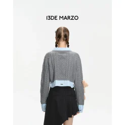 13De Marzo Doozoo Nostalgia Shirt Sweater Grey