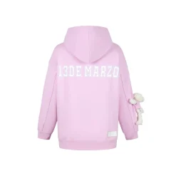 13De Marzo Doozoo Silica Logo Hoodie Pink