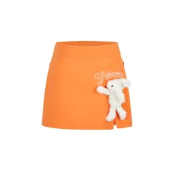 13De Marzo Doozoo Split Casual Skirt Orange