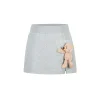 13De Marzo Doozoo Split Casual Skirt Gray