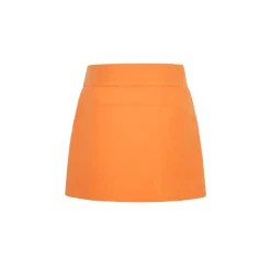 13De Marzo Doozoo Split Casual Skirt Orange