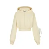 13De Marzo Doozoo Sports Zip Up Top Beige