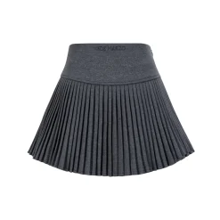 13De Marzo Doozoo Woolen Pleated Skirt Gray