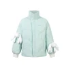 13De Marzo Doozoo Zip Dotted Line Down Jacket Green