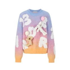 13De Marzo Float Cloud Balloon Knit Sweater Pink