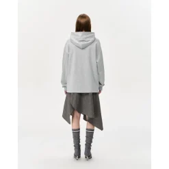 13De Marzo Float Cloud Balloon Hoodie Gray