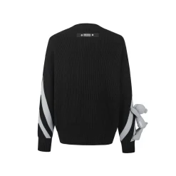 13De Marzo Future Bear Functional Knit Sweater Black