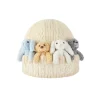 13De Marzo Hangout Friends Knit Beanie Beige