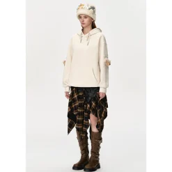 13De Marzo Hangout Friends Knit Beanie Beige